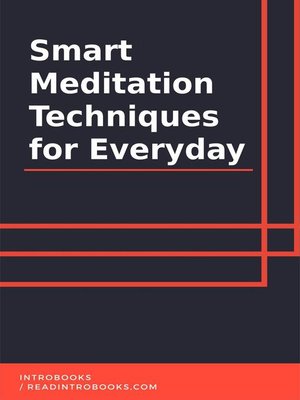 cover image of Smart Meditation Techniques for Everyday